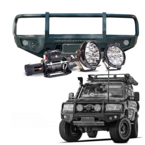 ROCKARMOR GT HOOP BULLBAR COMBO PACK TO SUIT TOYOTA VDJ78 TROOPY 2007-2023