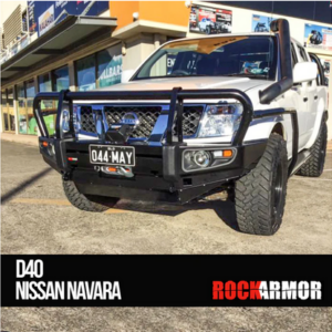 ROCKARMOR PREMIUM BULLBAR FRONTAL COMBO TO SUIT NISSAN D40 & PATHFINDER R51 2005-2015