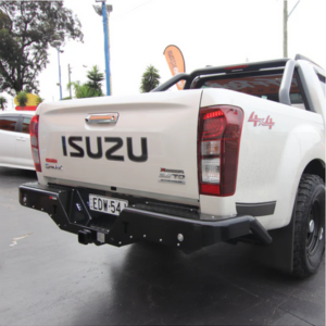 ROCKARMOR ROCKAMOR ELITE STEEL REAR STEP / TOWBAR TO SUIT ISUZU D-MAX 2012-2020