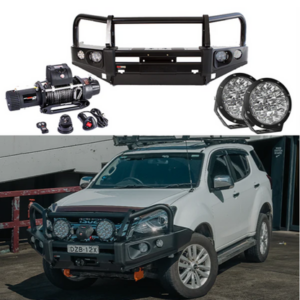 ROCKARMOR ELITE BULLBAR FRONTAL COMBO TO SUIT ISUZU DMAX 2012-2020 (NO BUMPER CUT)