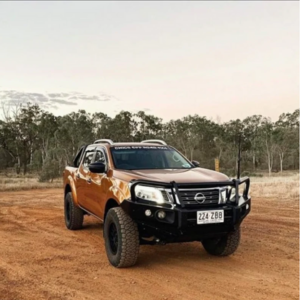 ROCKARMOR ELITE STEEL BULLBAR TO SUIT NISSAN NAVARA NP300 D23 2015-2020 (Full Bar Replacement)