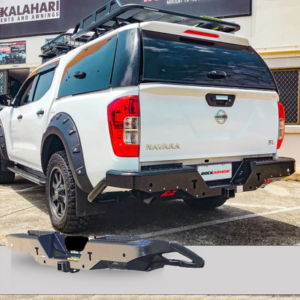 ROCKARMOR ROCKAMOR ELITE STEEL REAR STEP / TOWBAR TO SUIT NISSAN NAVARA NP300 D23 2015-2020