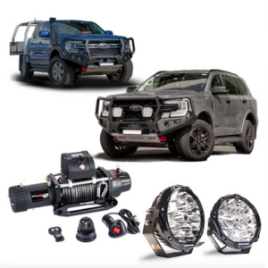 ROCKARMOR GT HOOP BULLBAR COMBO PACK TO SUIT FORD EVEREST NEXT GEN 2022+