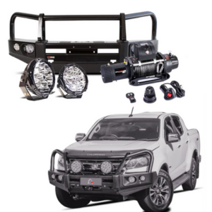 ROCKARMOR ELITE BULLBAR FRONTAL COMBO TO SUIT HOLDEN COLORADO 2012-2020