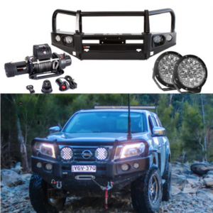 ROCKARMOR ELITE BULLBAR FRONTAL COMBO TO SUIT NISSAN NAVARA NP300