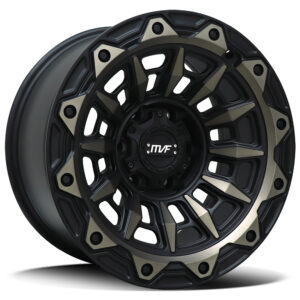 Diezel 2826B MATTE BLACK 17×9 6×139 -139P