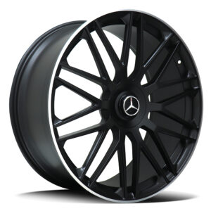 DTM Forged Series 2900 SATIN BLACK 22×10 5×112 45P