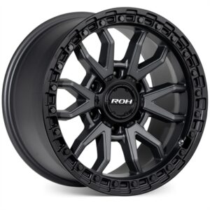 ROH Alloy Raid Matt Gunmetal 18×9 6×139.7 12P