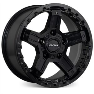 ROH Alloy Rock 5 Matt Black 17×9 5×150 35P