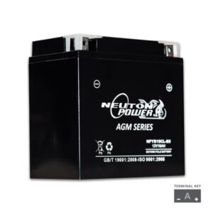 Neuton Power YB19CL-BS 12V 18AH Powersport Battery (Ro) NPYB19CL-BS