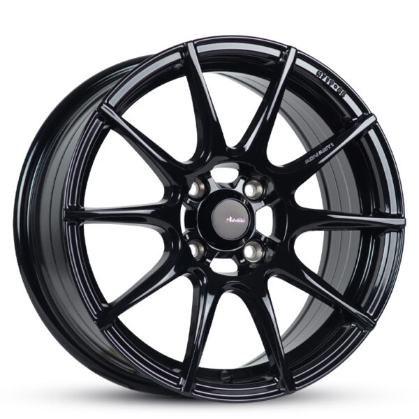 Advanti Racing Proto 35 GLOSS BLACK 15×7 4×100 35P