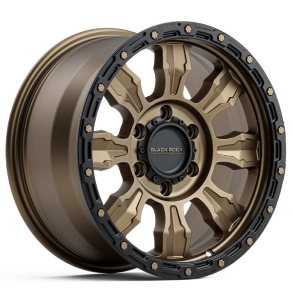 Black Rock Venture DARK BRONZE 17×8.5 5×114.3 35PP