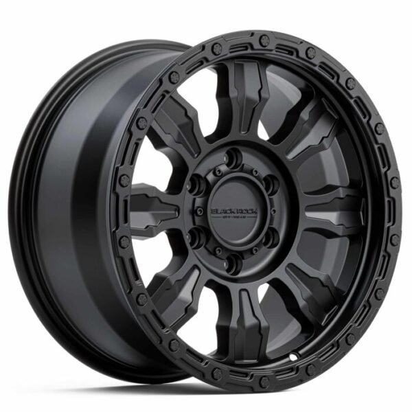 Black Rock Venture SATIN BLACK 18×8.5 5×114.3 35PP