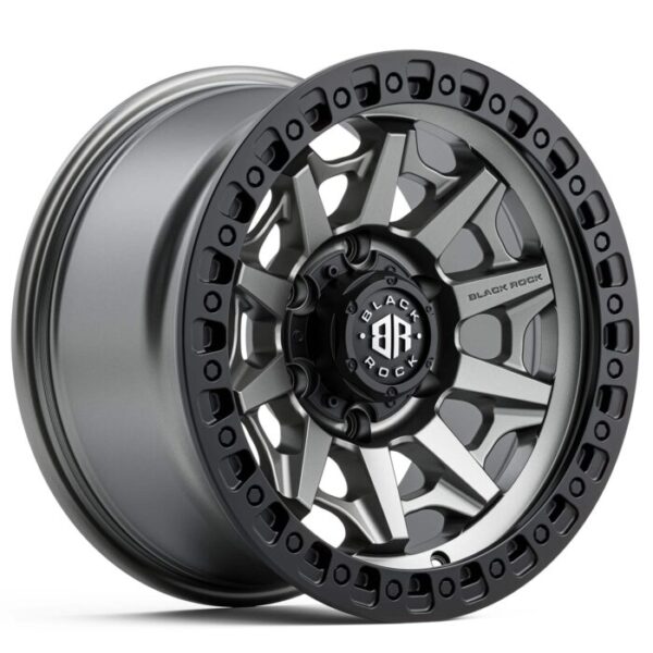 Black Rock Cage GUNMETAL GREY 18×9 6×114.3 18PP