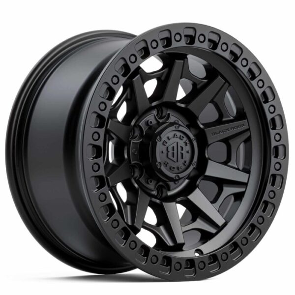 Black Rock Cage SATIN BLACK 18×9 6×139.7 18PP