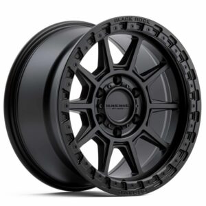 Black Rock Gunner SATIN BLACK 16×7 5×112 30PP