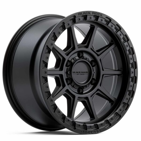 Black Rock Gunner SATIN BLACK 17×9 6×139.7 20PP