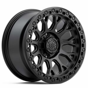 Black Rock Spider SATIN BLACK 18×9 6×139.7 12PP