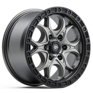 Black Rock Bolt GUNMETAL GREY 17×8.5 6×139.7 30PP