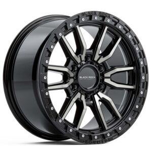 Black Rock Rambler GLOSS BLACK 18×8.5 6×139.7 30PP