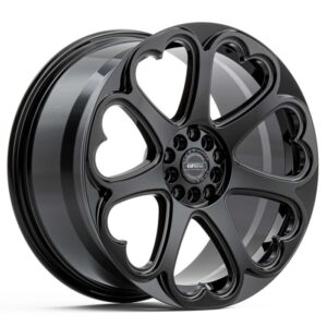 GT Form Hearts GLOSS BLACK 18×8.5 5×114.3 40PP