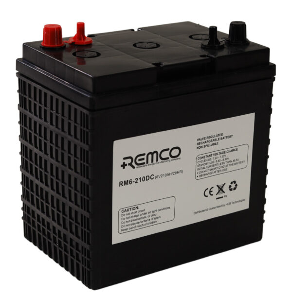 Remco AGM Deep Cycle Battery RM6-210DC