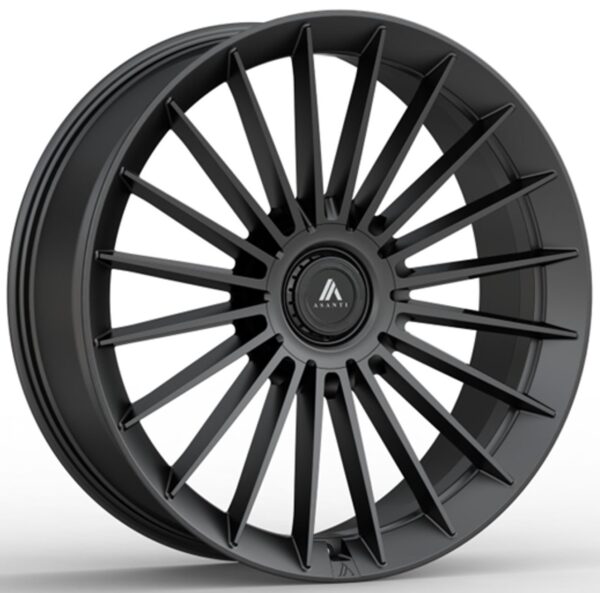 Asanti AB048 | Viceroy MATTE BLACK 24×10 5×112 35P