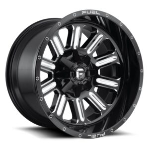 Fuel D620 | Hardline BLACK MILLED 20×9 5×150 20P