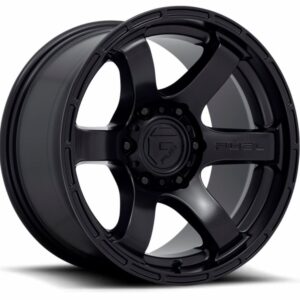 Fuel D766 | Rush SATIN BLACK 20×9 6×114 1P