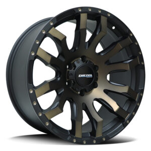 Diezel 9059 | Scar MATTE BLACK 20×9 6×139 15P