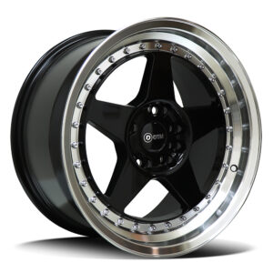 DTM 8520 | Glock GLOSS BLACK 17×8 5×114 15P