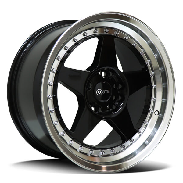 DTM 8520 | Glock GLOSS BLACK 17×8 5×114 30P