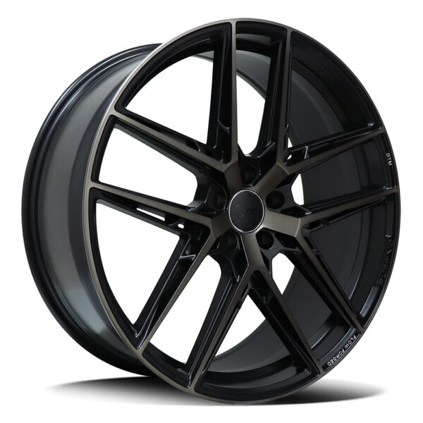 DTM 9360 | Mario SATIN BLACK 22×9 5×114 40P