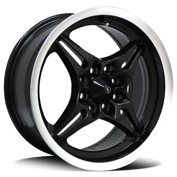 DTM Old-Skool 3935 | Old Skool-Ix METALIC BLACK 15×7 4×100 35P