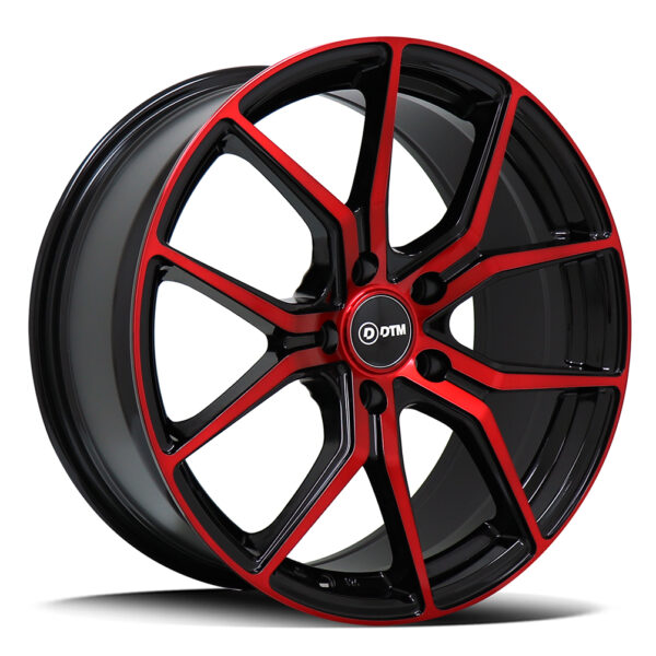 DTM 8106 | Syrio BLACK RED 17×7.5 5×100 40P