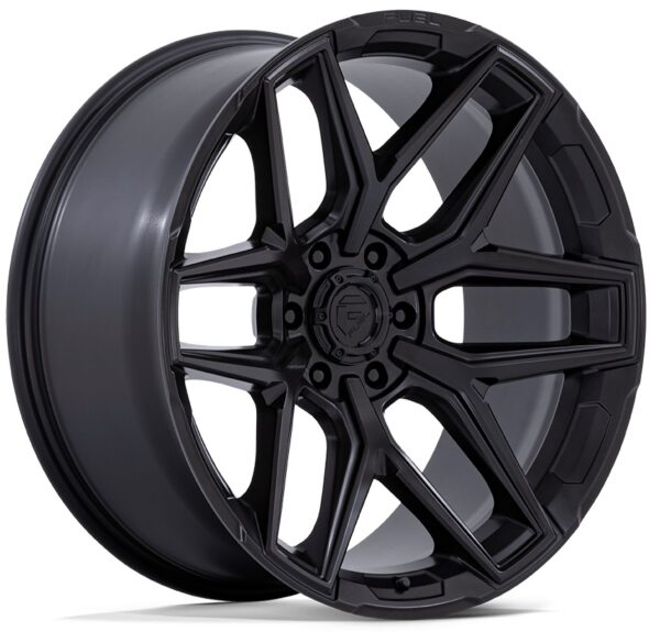 Fuel FC854 | Flux GLOSS BLACK 17×9 6×139 1P