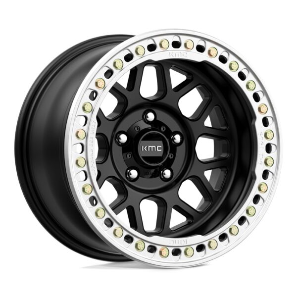 KMC KM235 | Grenade Crawl-Beadlock SATIN BLACK 20×10 6×139 -139P