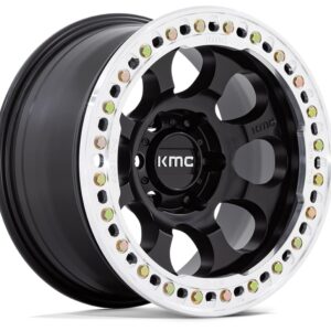 KMC KM237 | Riot Beadlock SATIN BLACK 17×9 6×139 -139P