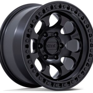 KMC KM550 | Riot SATIN BLACK 17×8.5 6×139 10P