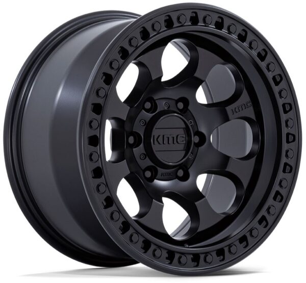 KMC KM550 | Riot SATIN BLACK 17×8.5 6×139 10P