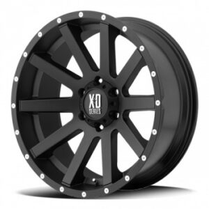 KMC Xd XD818 | Heist SATIN BLACK 20×9 6×139 30P