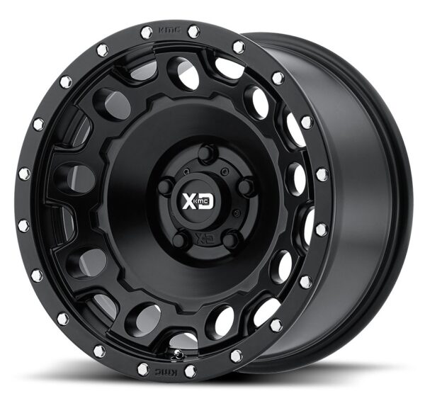 KMC Xd XD129 | Holeshot SATIN BLACK 20×10 6×135 -135P