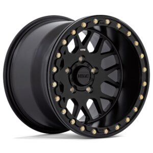 KMC KS235 | Grenade-Utv Beadlock SATIN BLACK 15×6 4×156 38P