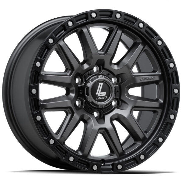 Lenso Max Marvel MATTE ANTHRACITE 17×9 6×139 18P