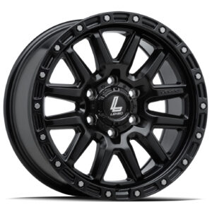 Lenso Max Marvel SATIN BLACK 17×9 6×139 18P