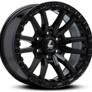 Lenso Max Valor SATIN BLACK 17×9 6×139 12P