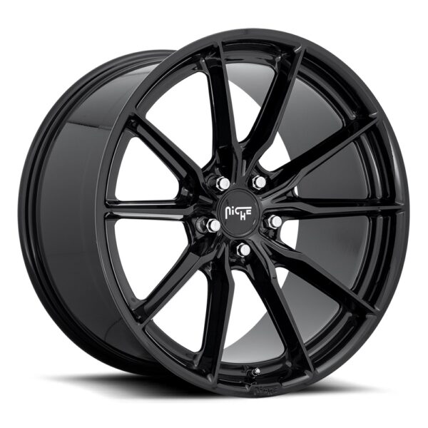 Niche M240 | Rainier BLACK 22×9 5×108 38P