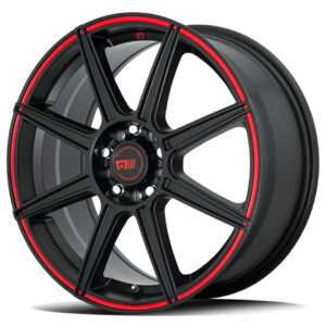 Motegi MR142 | CS8 SATIN BLACK 17×7 5×108 40P