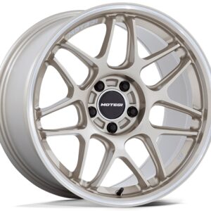 Motegi MR158 | Tsubaki GOLD MACHINED 18×8.5 5×112 42P