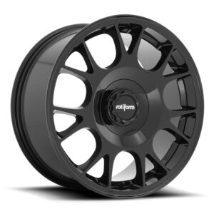 Rotiform R187 | Tuf-R GLOSS BLACK 18×9.5 5×108 38P